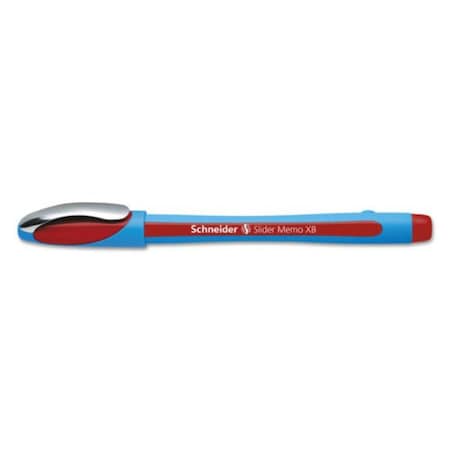 Schneider Electric Slider Extra-Bold Memo XB Ballpoint Pen, Red RED150202